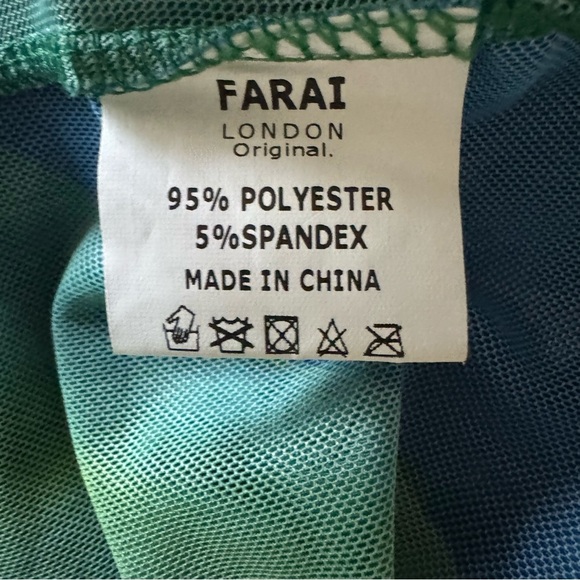 Farai London x REVOLVE Indah Dress in Emerald Ocean Size Small - Picture 10 of 10